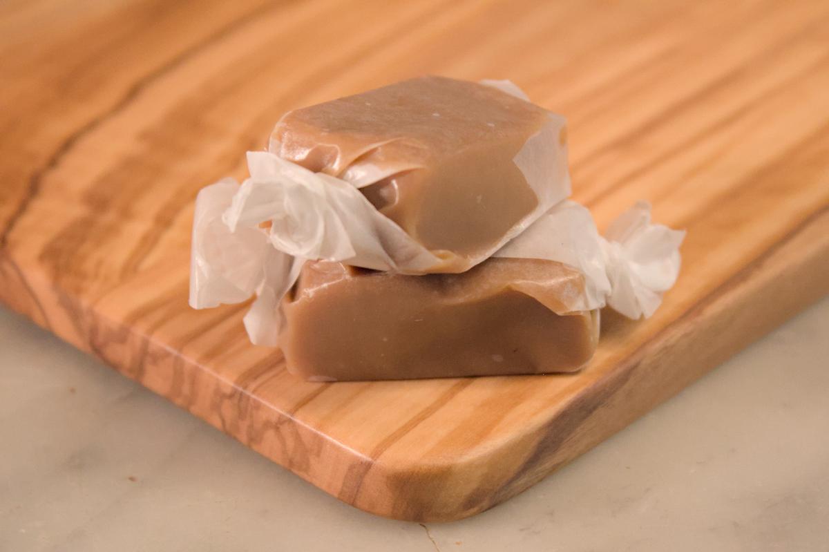 Sugar-Free Butter Caramel Candy - Wrapped