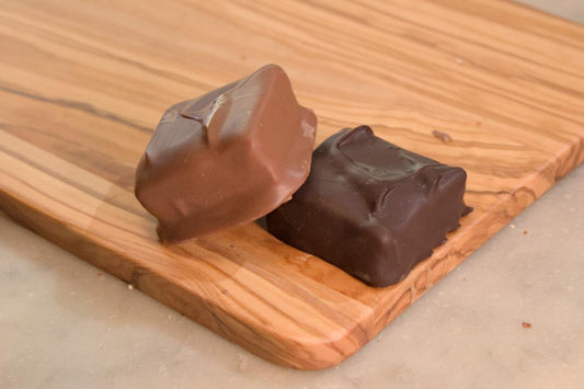 Chocolate Covered Marshmallow Squares - Milk & Dark Chocolate