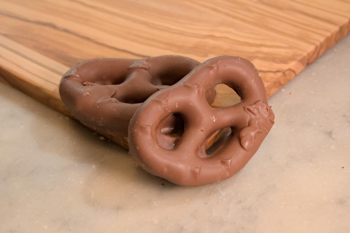 Chocolate Dipped Pretzels - Milk, Dark, and White Chocolate