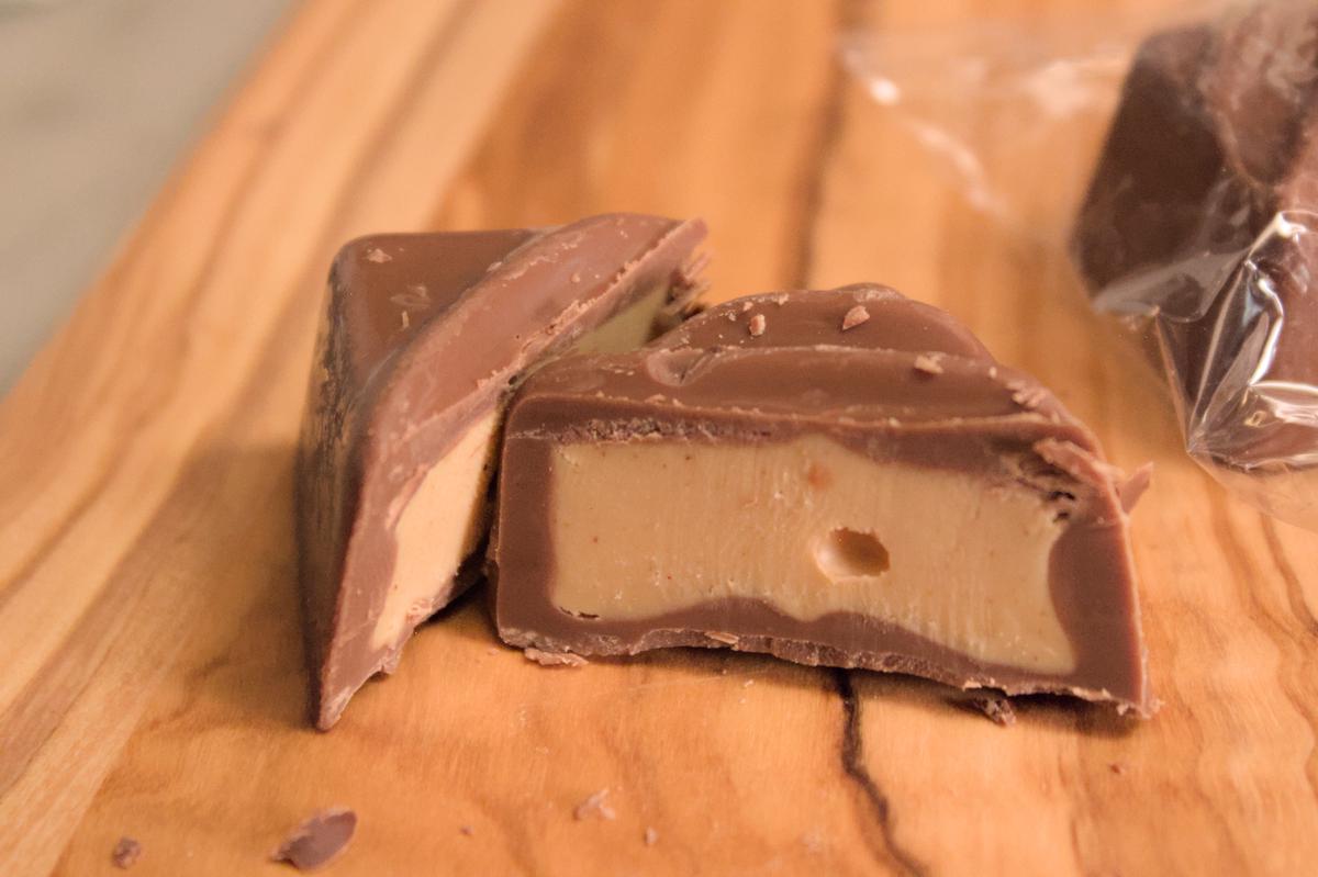 Chocolate Covered Peanut Butter Squares - Wrapped | Milk or Dark Chocolate