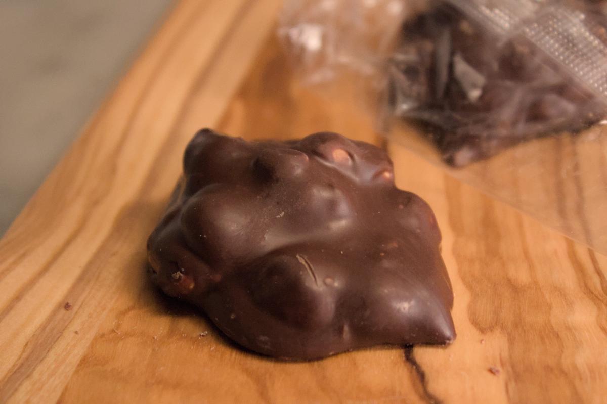 Sugar-Free Chocolate Peanut Clusters - Wrapped