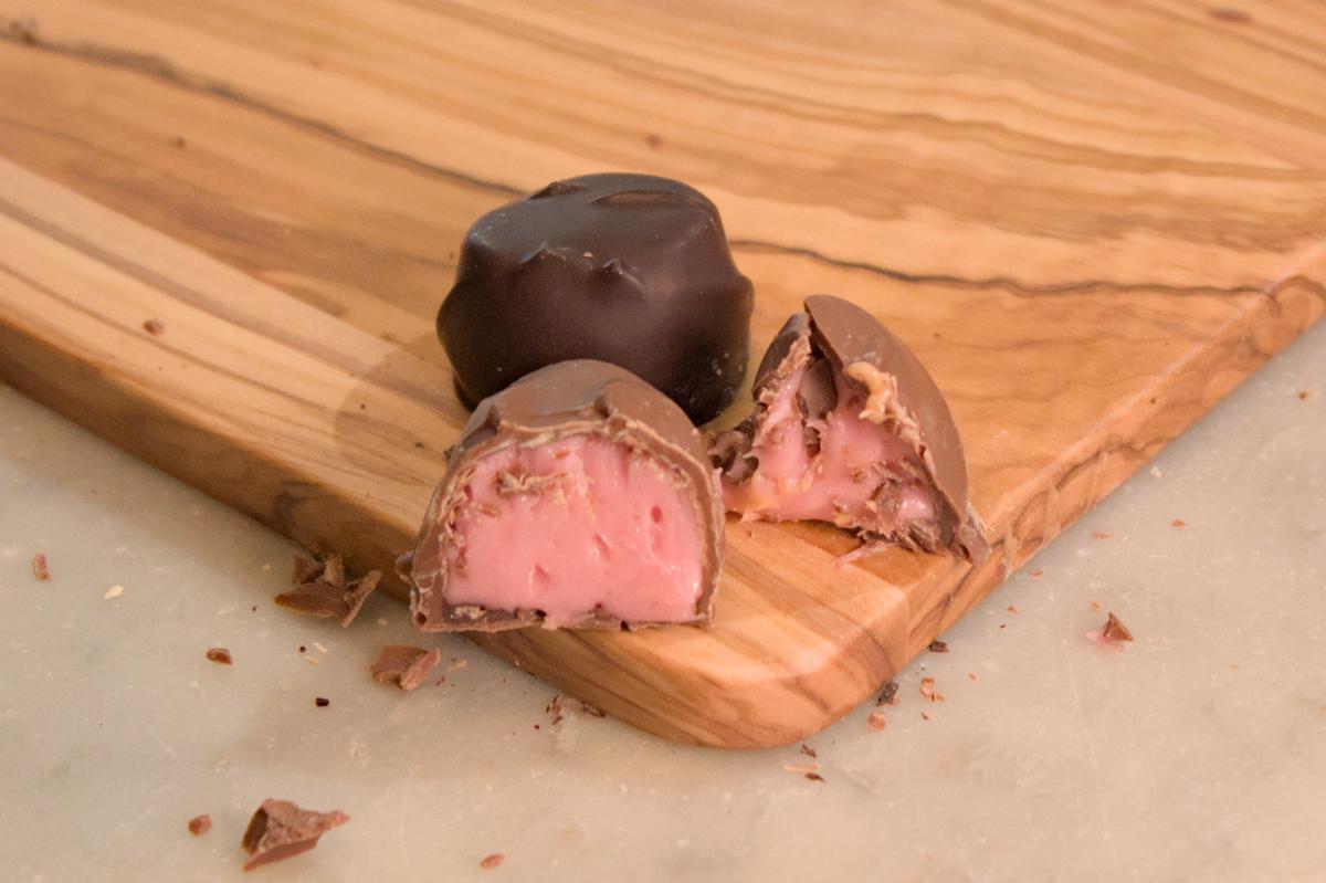 Raspberry Creams | Milk or Dark Chocolate