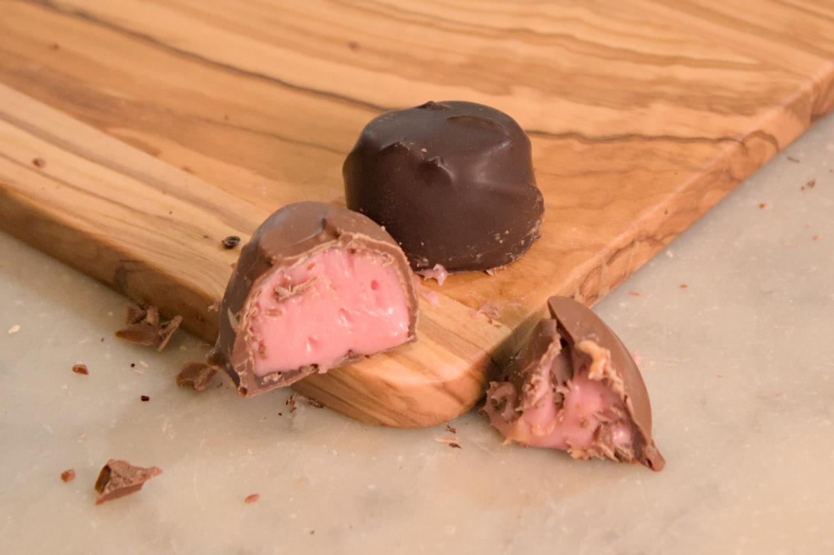 Raspberry Creams | Milk or Dark Chocolate