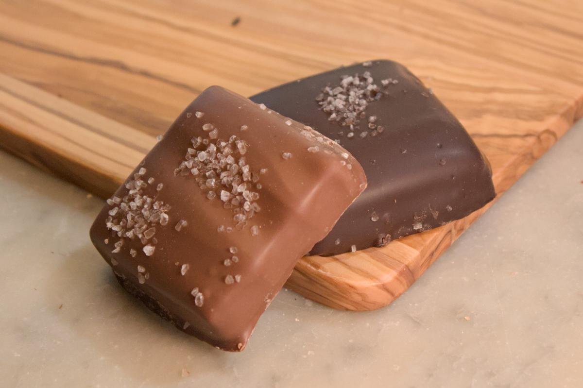 Sea Salt Caramel Chunks | Milk or Dark Chocolate