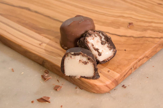 Belgian Chocolate Vanilla Creams | Milk or Dark Chocolate