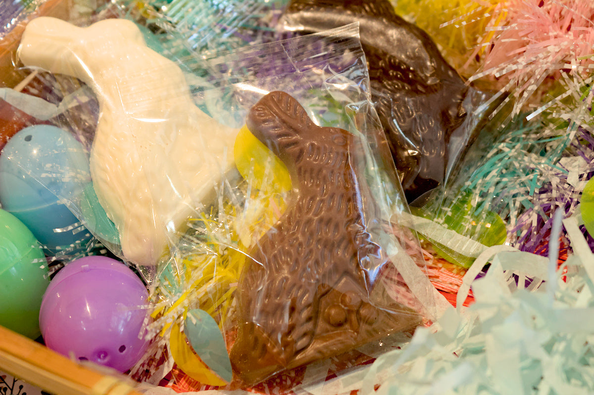 Classic Belgian Chocolate Easter Bunny 6.5oz - Milk, Dark, or White Chocolate