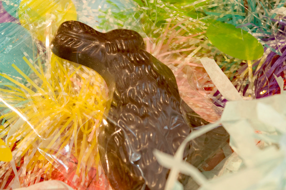 Classic Belgian Chocolate Easter Bunny 6.5oz - Milk, Dark, or White Chocolate