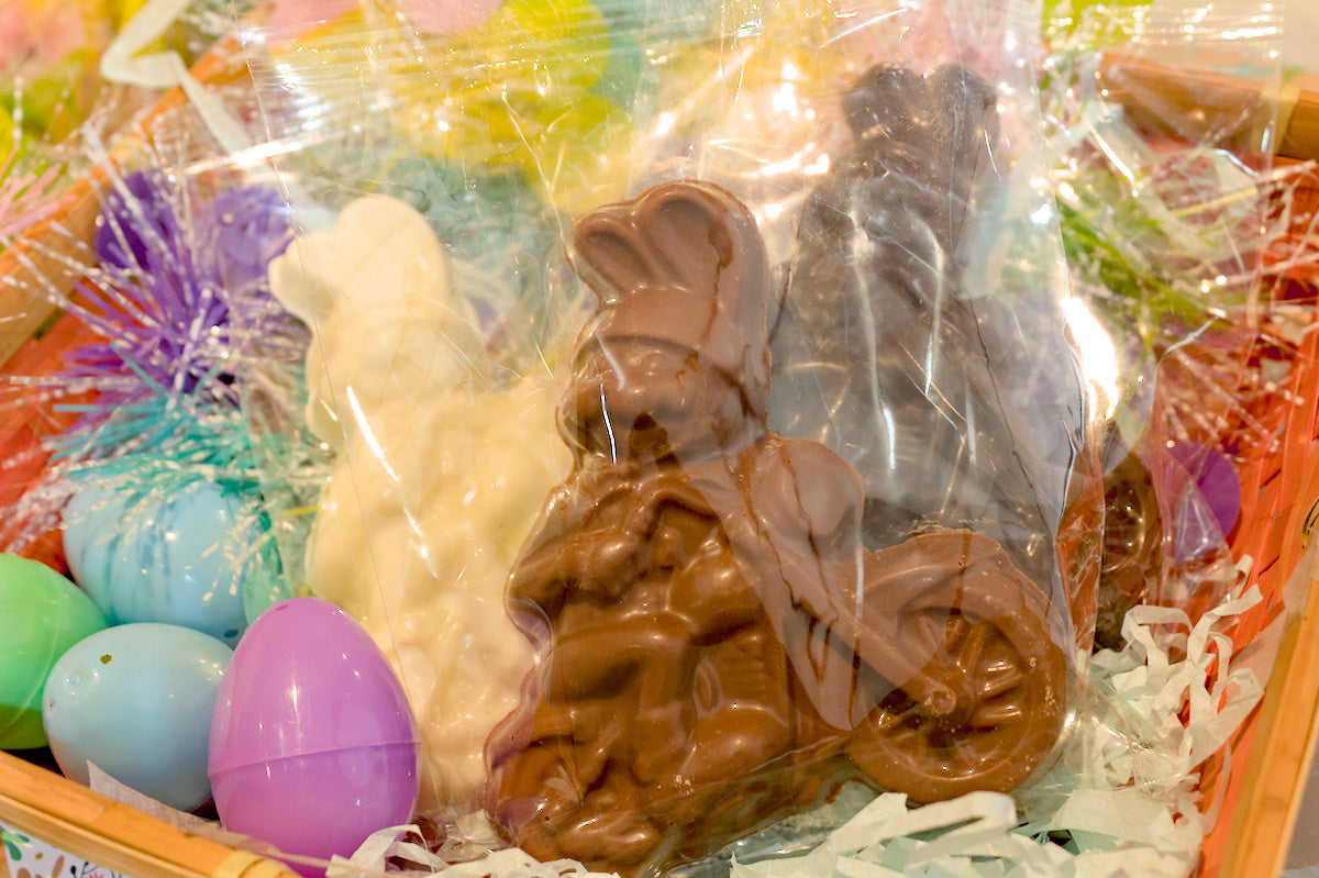 Motorcycle Bunny, 5.5oz - Milk, Dark or White Chocolate