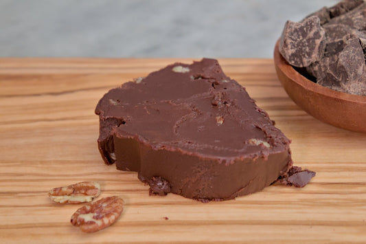 Belgian Chocolate Pecan Fudge