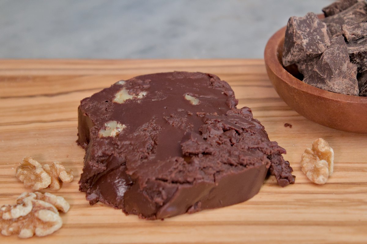 Belgian Chocolate Walnut Fudge