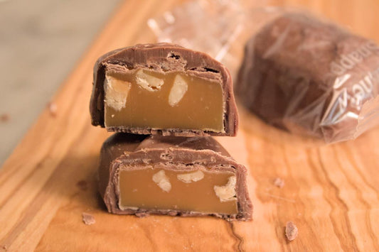 Caramel Cashew Snappers - Wrapped