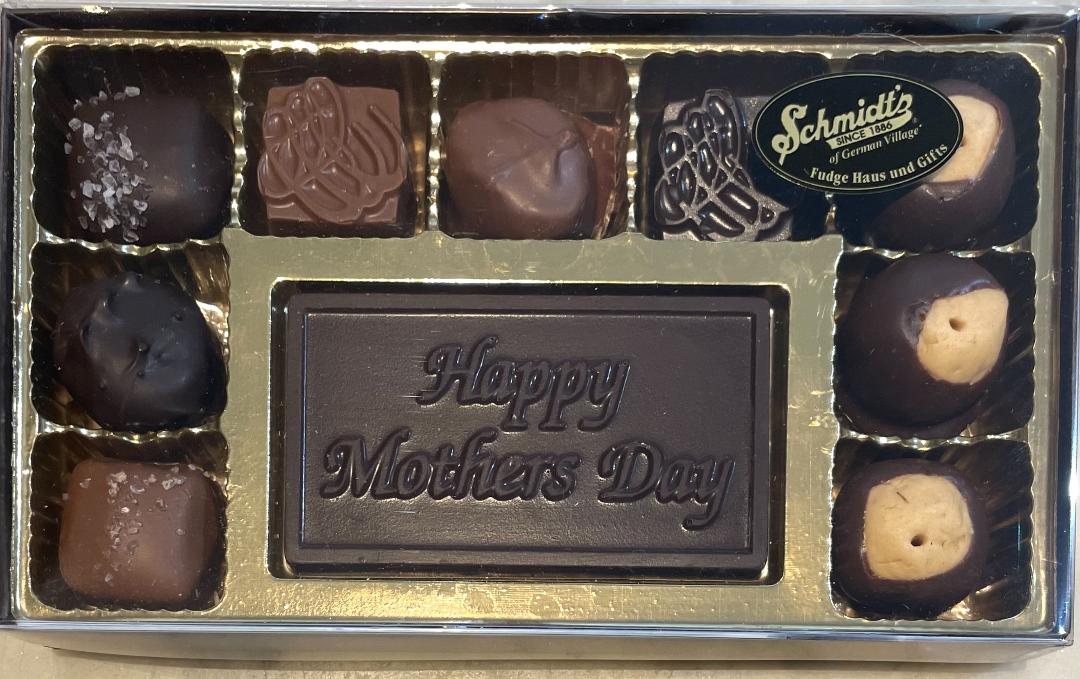 Mother's Day Chocolates With Message Bar
