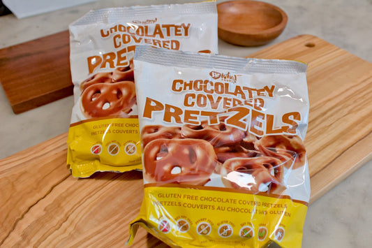 No Whey! Chocolatey Covered Pretzels