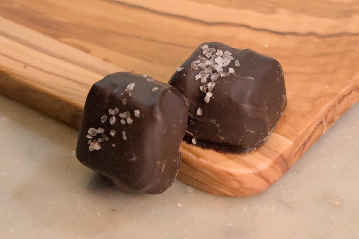 Sea Salt Caramels | Milk or Dark Chocolates