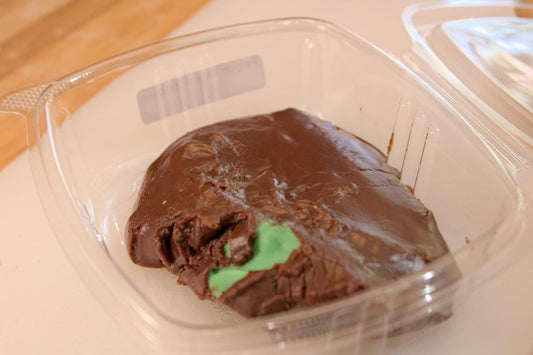 Belgian Chocolate Mint Fudge