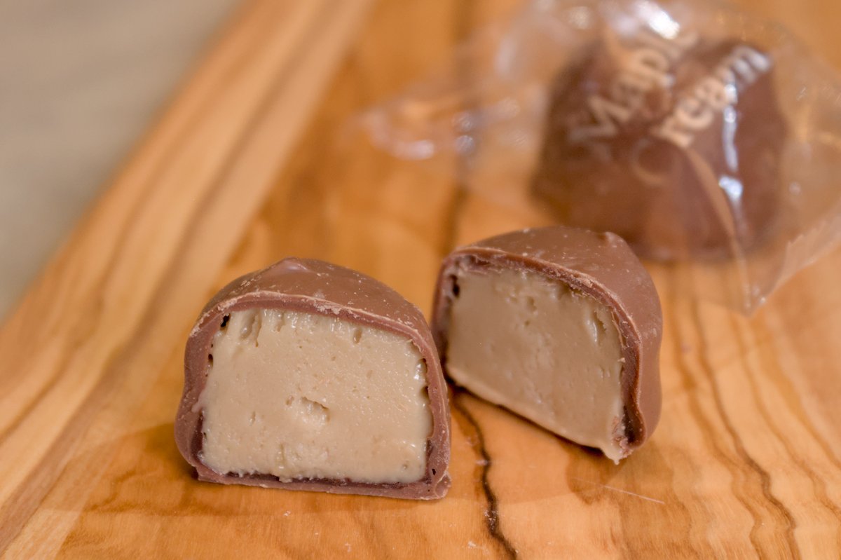 Maple Cream Chocolates - Wrapped