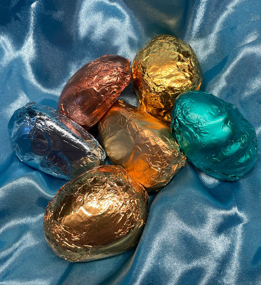 Foil Wrapped Chocolate Eggs - Assorted Varieties