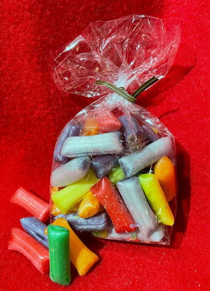 Chocolate Filled Straw Candy
